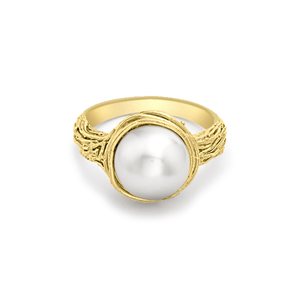 Willow Single Pearl Ring