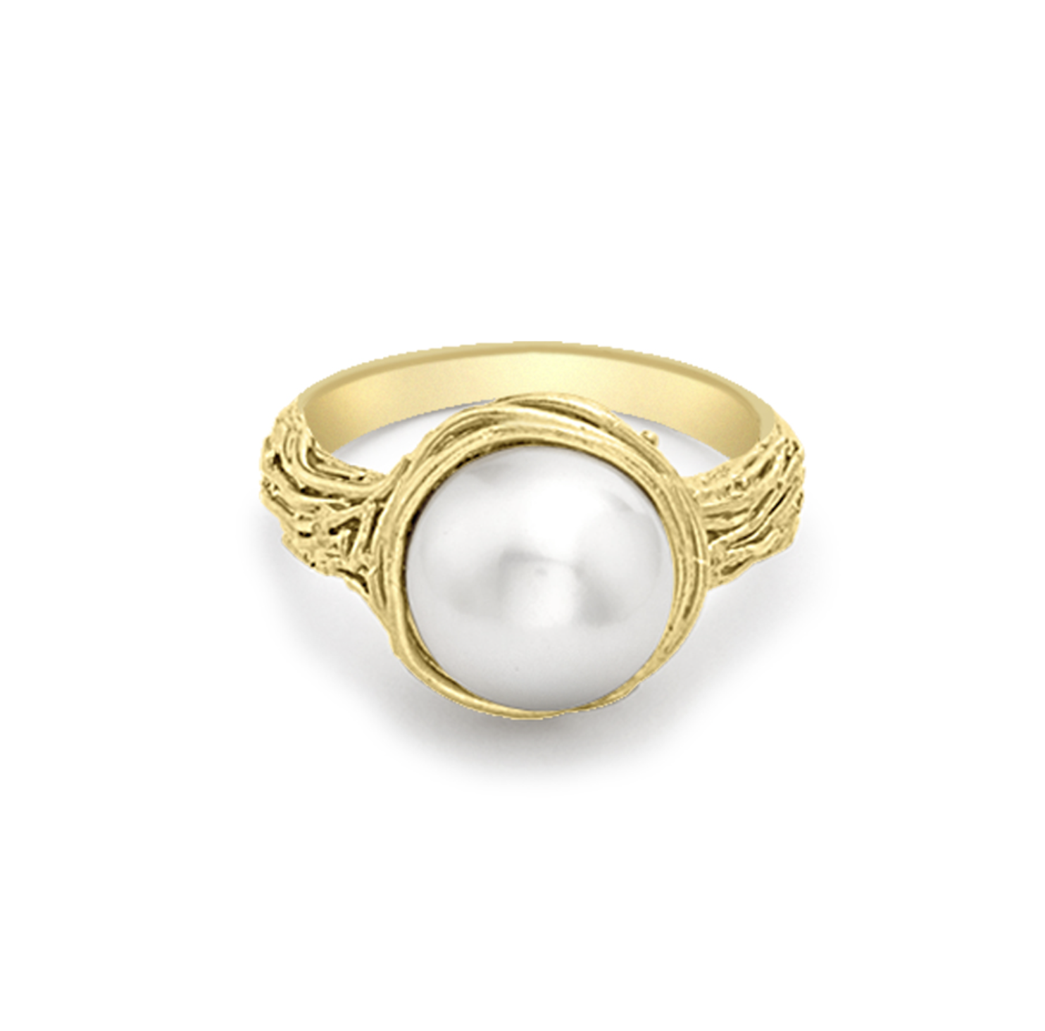 Willow Single Pearl Ring
