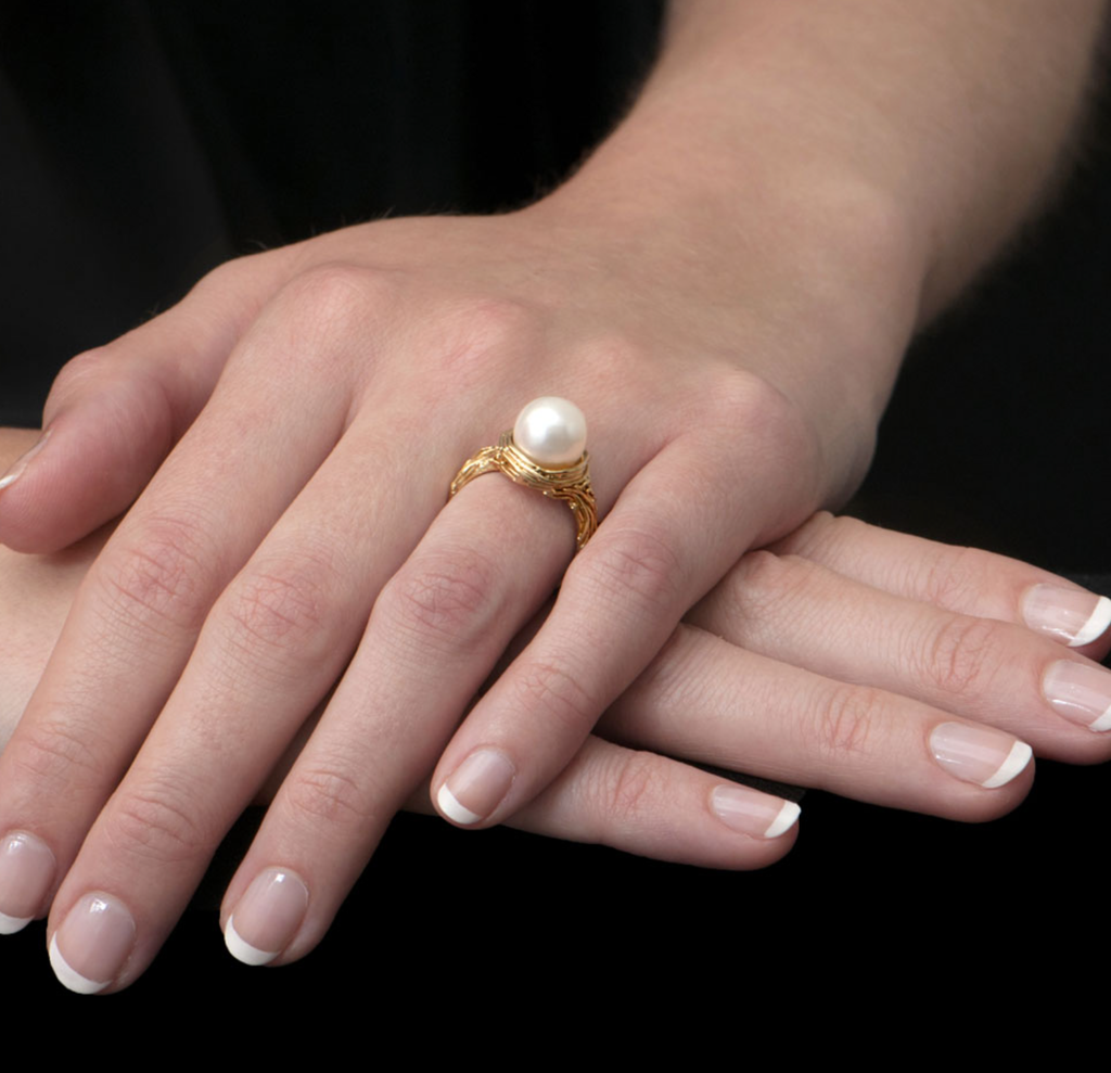 Willow Single Pearl Ring