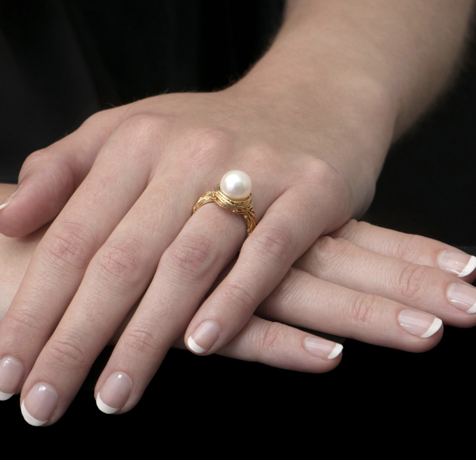Willow Single Pearl Ring